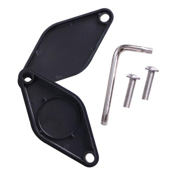 Funda protectora para localizador de bicicletas, accesorio antipérdida Negro