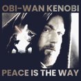 thumbnail image 2 of Women's Star Wars: Obi-Wan Kenobi Darth Vader vs Kenobi Peace is the Way Graphic Tee Navy Blue X Large, 2 of 4