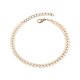 thumbnail image 1 of Chapado en oro en capas corazón tobillera capas de cuentas Boho tobillo pulsera minimalista delicado verano playa pie de joyería para las mujeres, 1 of 5
