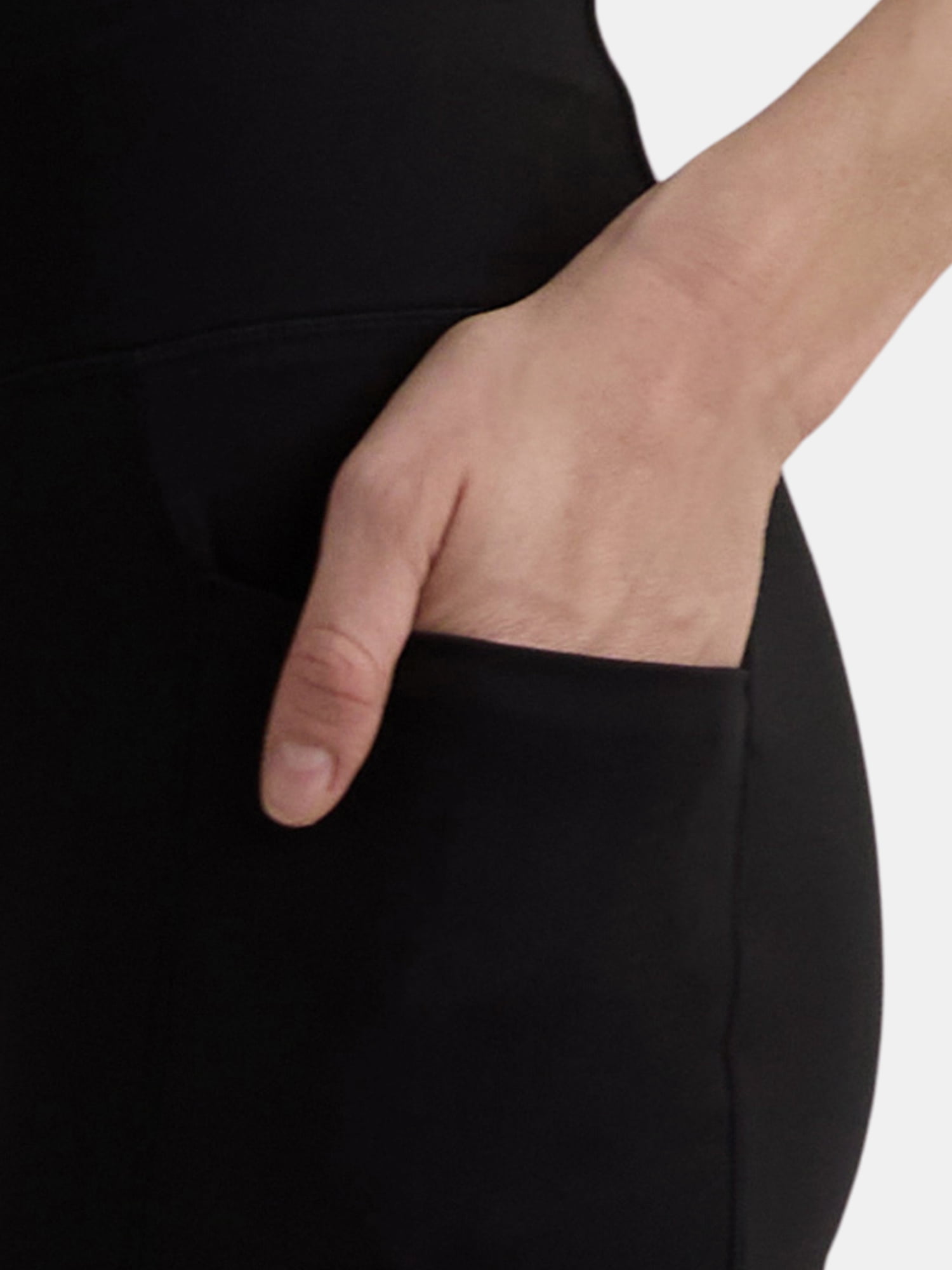 Avia Women's and Women's Plus SoftSculpt Flare Leggings with Pockets, Sizes XS-4X