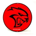 thumbnail image 3 of Dodge Hellcat Red and Black Steel Sign, 3 of 7