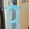 thumbnail image 5 of JJYY 1PC/2Pcs Net Hanging Multi-Layer Storage Cage – Cylindrical Hanging Bag Organizer for Wall, Door, and Closet  Toy Basket for Kids' Room Storage, 5 of 9