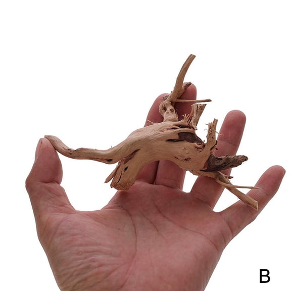 Aquarium Natural Tree Root Sunk Wood Decoration Fish Tank Micro Landscape Decoration Hide 10/15/20/25cm Rest For Fish To And shells food shell plastic stone,fish ornaments,shrimp nail beautifu
