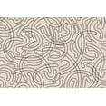 thumbnail image 2 of Treechild 18x13 Black Ornate Wood Framed with Double Matting Museum Art Print Titled - Simple Tube Line Pattern, 2 of 4