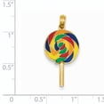 thumbnail image 3 of Charms Collection 14k 3D Enameled Lollipop Pendant, 3 of 3
