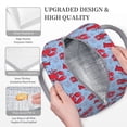 thumbnail image 3 of Easygdp Cartoon Lobsters 2 Bolsa de Almuerzo Insulada Grande, Forro de Aluminio, Diseño Espacioso, a Prueba de Fugas, Ideal para Trabajo, Picnics, Viajes y Actividades al Aire Libre, 3 of 6