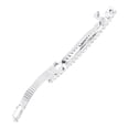 thumbnail image 3 of Unique Bargains 1 Pc Hair Barrettes Grace Crystal Spring Clip Hairpin 2-Row Barrette Clip Silver Tone, 3 of 5