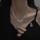 thumbnail image 3 of Four Leaf Clover Necklace For Women Vintage Magnetic Folding Heart Jewelry Gifts 26s, 3 of 4