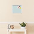 thumbnail image 3 of PinPix 16x13 Custom Cork Bulletin Board Soft Blue Poster Board Has a Fabric Style Canvas Finish, Framed in Soft Blue, by ArtToFrames (PinPix-1814), 3 of 5