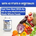thumbnail image 4 of MiracleMulti Multivitamin for Men - Performance Blend Vitamin A C D3 E B12 with Probiotics, Superfood Enzyme, Immune Support, Heart Health, Energy & Stamina, One A Day - 2 Pack, 4 of 11