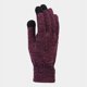 thumbnail image 5 of Conjunto de tres piezas de gorro de lana de invierno con bufanda y guantes de punto cálido de terciopelo, 5 of 6