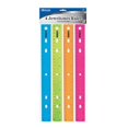 thumbnail image 1 of Bazic 336  BAZIC 12" (30cm) Jeweltones Color Ruler (4/Pack)   Pack of 24, 1 of 1