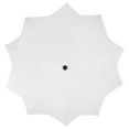 thumbnail image 3 of Northlight 8.85ft Outdoor Patio Lotus Umbrella with Hand Crank, White, 3 of 6