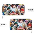 thumbnail image 3 of My Hero Academia Hand Wallet Card Bag Long Leather Wallet Handbag Clutch Purse Storage Bag Zip Organizer With Card Slots, 3 of 8