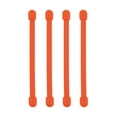 thumbnail image 4 of Nite Ize 4-Pack Gear Tie Reusable Rubber Twist Tie, 3" - Bright Orange, 4 of 8