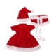 thumbnail image 1 of Sombrero de Santa Hugo Rojo de Navidad 18, 1 of 7