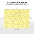 thumbnail image 4 of Bingfone Daisies Flowers ,18" x 24"Dish Drying Mat for Kitchen Counter,Ultra Absorbent Microfiber, 4 of 7