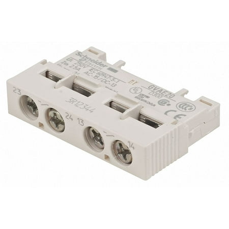 - Auxiliary Contact, 2.5 Amps, Instantaneous Type, Side Mounting