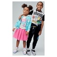 thumbnail image 4 of Nickelodon Jojo Siwa Little Girl & Big Girl Mermaid Scales Athletic High Top Sneaker, 4 of 7