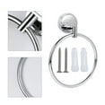 thumbnail image 4 of Oraceous Wall-Mounted Hand Towel Rack Stainless Steel Bathroom Towel Holder (Ring), 4 of 10