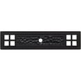 thumbnail image 4 of Arts & Crafts Cabinet Knob Backplate, Matte Black by Stone Harbor Hardware, 4 of 4