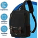 thumbnail image 5 of Mochila Cruzada Bluelander Impermeable. Negro, 5 of 5