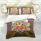 thumbnail image 5 of Yosemite Sam Conjunto de sábanas temático, trío de piezas, cómodo y amigable con la piel, diseño único, regalo de decoración para el hogar para familiares, amigos y fans, 90 cm * 190 cm, 5 of 6