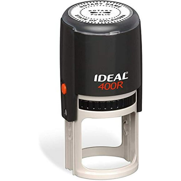 New IMPRUE Round Self-Inking Notary Seal Rubber Stamp - Kentucky