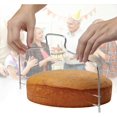 thumbnail image 4 of Cortador Pastel Reposteria Cocina nivelador de cortador de alambre ajustable, 2 alambres de acero inoxidable Cortar el pastel con dos alambres Shuxiu Wang 1327533045476, 4 of 4