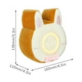 thumbnail image 2 of Sentmoon Cake Rabbit Plush Alarm Light Multifunctional Learning Alarm Clock Silent Charging Children's Bedroom With Sleeping Night Light Todays Deals Clearance Sales, 2 of 2