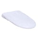 thumbnail image 1 of Funda para tapa de inodoro, alfombrilla flexible y práctica para el asiento del baño. blanco, 1 of 9