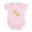 Petal Pink, variant on CafePress - Hatched By Two Chicks Infant Bodysuit - Baby Light Bodysuit, Size Newborn - 24 Months