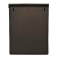thumbnail image 5 of Gibraltar Designer Modern Steel Residential Locking Wall Mount Mailbox, Bronze, 5 of 5