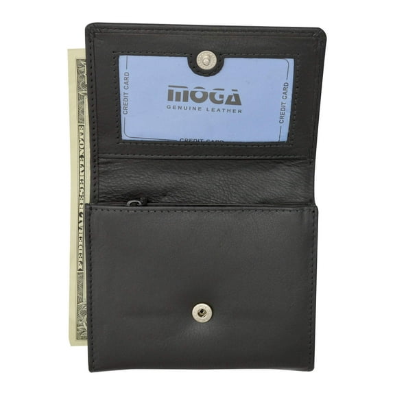 Moga Women Ladies Credit Card ID Money Purse Holder Wallet High End Leather 94013