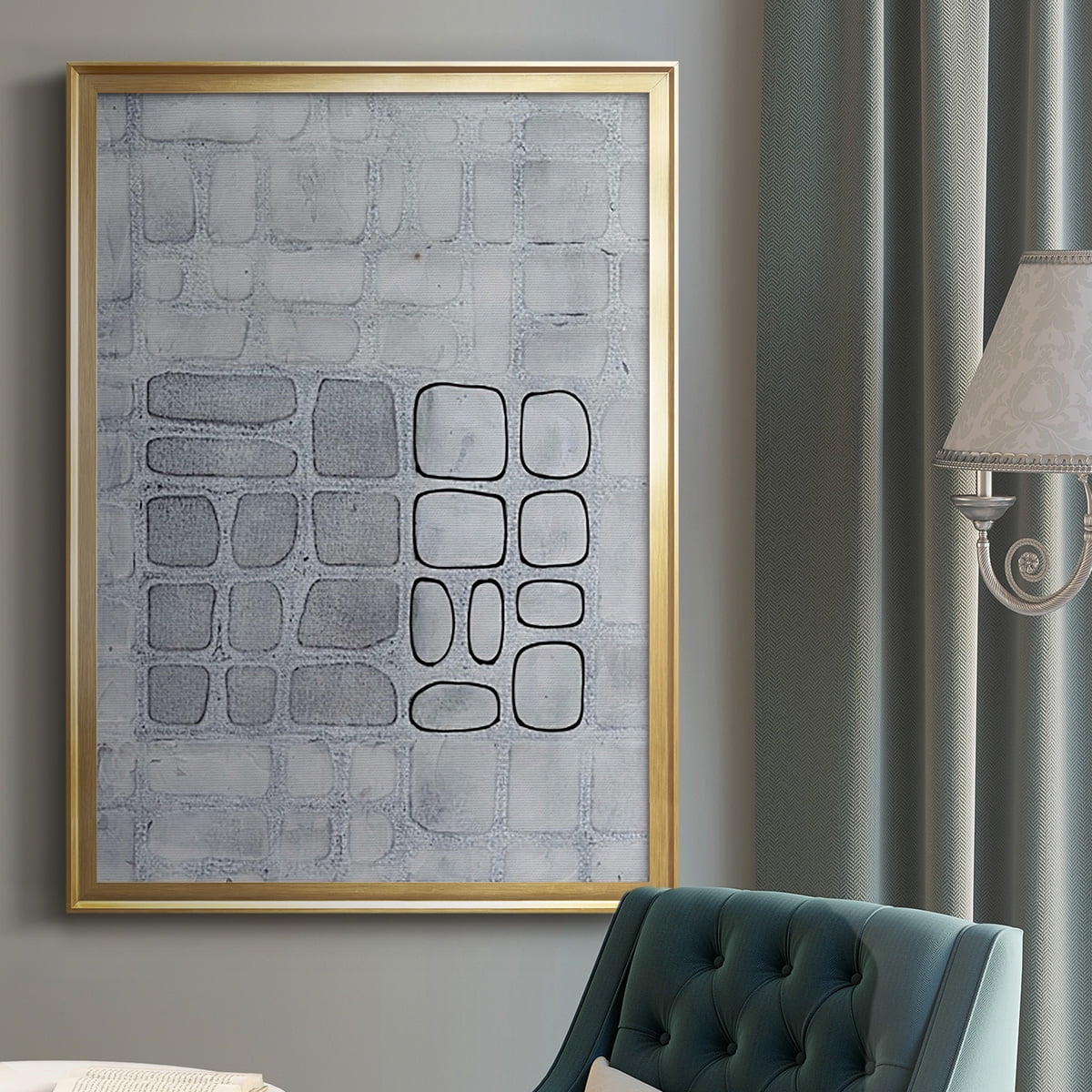 Lumen Colour II Premium Framed Print, in Gold, Black, or Silver - Ready to Hang
