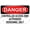 Warning Sign 4, variant on Metal Sign Decor Danger CONTROLLED ACCESS ZONE AUTHORIZED PERSONNEL ONLY - 8"x12" Sign for Office Enterprise, Safety Equipment Warning, Restricted Area