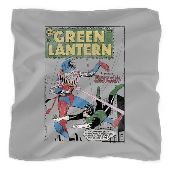 Green Lantern Puppet Menace Bandana (21 in x 21 in)