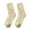 Beige, variant on Women's Lightweight Cotton Socks Soft Comfortable Everyday Wear Warm Crew Socks