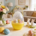 thumbnail image 6 of Jumbo Easter Egg with Handle, Giant Fillable Plastic Container,Large Transparent Egg Shaped Bucket for Prizes & Party Favors,Easter Egg Hunt Supplies, 6 of 7