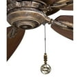 thumbnail image 4 of Double Dragonfly Ceiling Fan Pull Antique Brass 2.8"h, 4 of 4