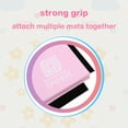 thumbnail image 3 of Gymnastics Mat 10'x4'x2" Foldable Tumbling Mats with Carrying Handles Four Fold Thick Exercise Mat for Home Aerobics Stretching Yoga, Pink Blue, 3 of 8