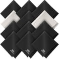 thumbnail image 1 of HAHDAXIA Microfiber Cleaning Cloth for Glasses - Eyeglass Cleaning Cloth - Lens Cleaning Cloth - Microfiber Glasses Cleaning Cloth for Phone, Screens, Camera Lens Cleaner - 12 pcs, 1 of 6