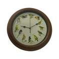thumbnail image 3 of Reloj de pared de 10 pulgadas, práctico reloj de pared Songbird, reloj redondo para decoración de aniversario de boda, 3 of 8