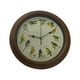 thumbnail image 3 of Reloj de pared de 10 pulgadas, práctico reloj de pared con pájaro cantor, reloj redondo para decoración de aniversario de bodas, 3 of 8