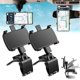 thumbnail image 1 of Soporte de teléfono para automóvil, soporte multifuncional para teléfono móvil para tablero de instrumentos de automóvil, soporte universal con clip para tablero con rotación de 360 grados para teléfo, 1 of 7
