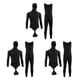 thumbnail image 1 of Greeniant Traje completo de camuflaje de neopreno cómodo y cómodo para pesca submarina y natación traje de pesca submarina 3MM negro puro XL Type1 NO1, 1 of 6