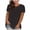 Black, variant on Plus Size Shirt Trendy Y2k Tops Pastel Women's Fashion Solid Loose Short Sleeve T-shirt Pullover Green 5X