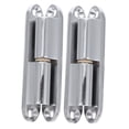 thumbnail image 4 of EXHUMKY 2-Pack Silent Smooth Zinc Alloy Screw-On Door Hinges for Interior Doors, and Easy to Install, 4 of 8
