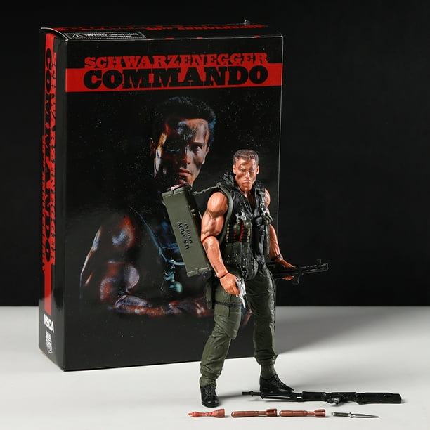 NECA Commando 30 aniversario Ultimate John Matrix figura de acción