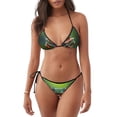 thumbnail image 1 of Fotbe Tree Frog Traje de Baño para Mujer de Dos Piezas – Bikini Sexy de Tirantes Tipo Halter con Diseño Triangular, 1 of 6
